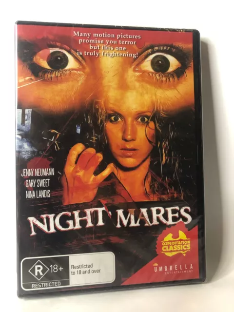 Nightmares rare Umbrella AU DVD cult 70s Ozploitation slasher horror thriller