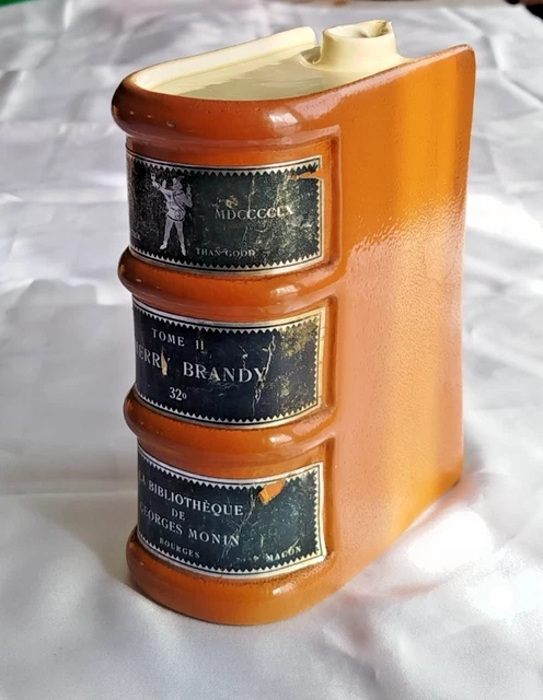 Bouteille de liqueur en forme de GARDE-CHASSE, la tête en