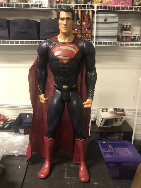 Superman Figure JAKKS Pacific Big-Figs 31” DC Comics Man of Steel Giant Size