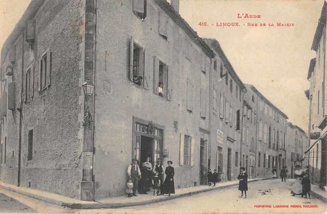 Limoux - * LIMOUX * Promenade Des Marronniers Et Ancienne Fortification Tres Animee Edit P C 1915 1994182667