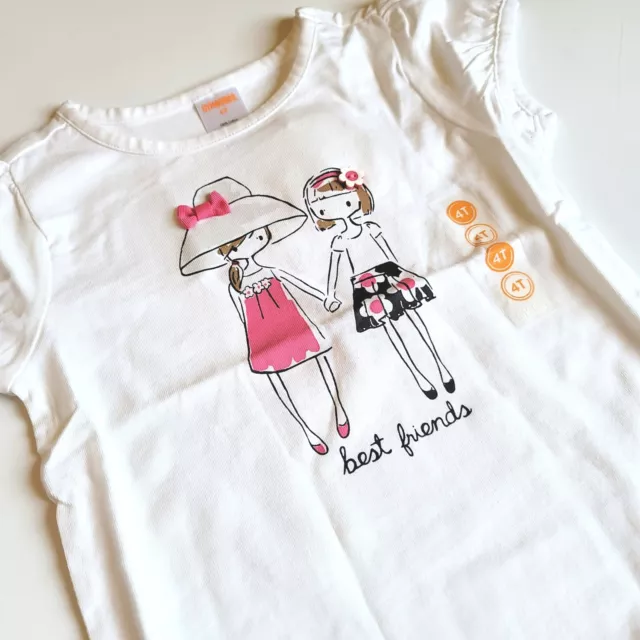 Gymboree Girls 4T "Daisy Park" Best Friends Tee Shirt NWT