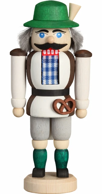 Schiaccianoci Bavarese al Oktoberfest, 12 cm di altezza,  origi.. SV 11416 nuovo
