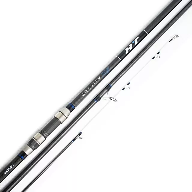 SONIK GRAVITY X5 HT 3-Piece Beachcaster/Surfcasting Rod - 15'4, 4