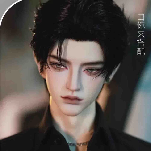 Bambola BJD 40cm In Resina Con Occhi E Trucco, Ragazzo Snodato, Regalo Natale Perfetto - Foto 4