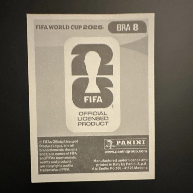 PANINI FIFA WORLD Cup 2026 Sticker BRA 8 Wesley Brazil AS Roma £13.58 ...