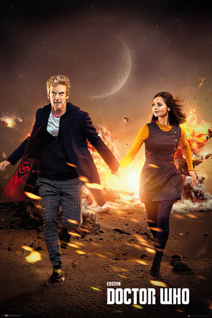 Doctor Who - TV Show Poster / Print (Dr. Who) (The Dr. & Clara - Run)