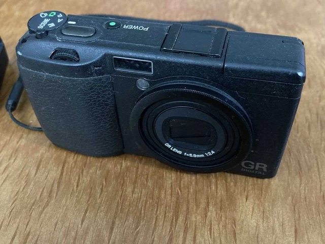 RICOH Digital Camera GR DIGITAL 8.1MP Black Used