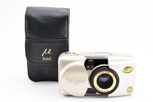 Olympus Mju μ Zoom 115 Deluxe Point & Shoot Film Camera JAPAN [Exc+++] #1970768A