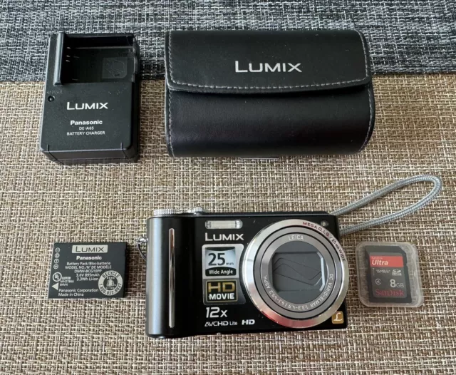 Panasonic Lumix DMC-ZS3 10.1MP Digicam Digital Camera 12x Leica Elmar Zoom Lens