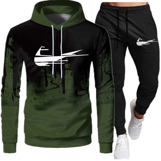 nuova tuta da uomo  felpa con cappuccio pantaloni NIKE 6