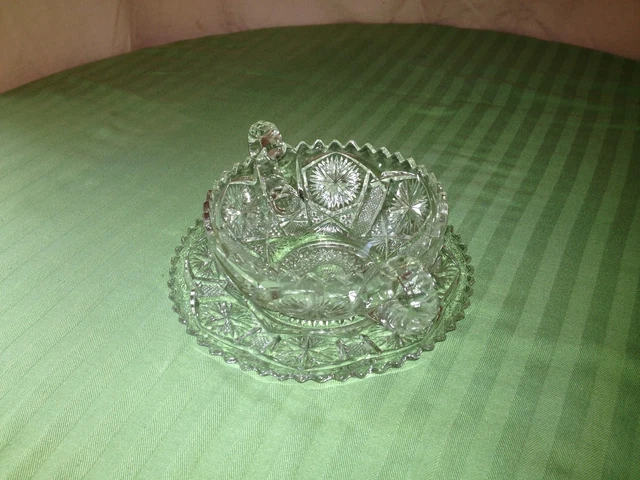 Small Cut Glass Bowl