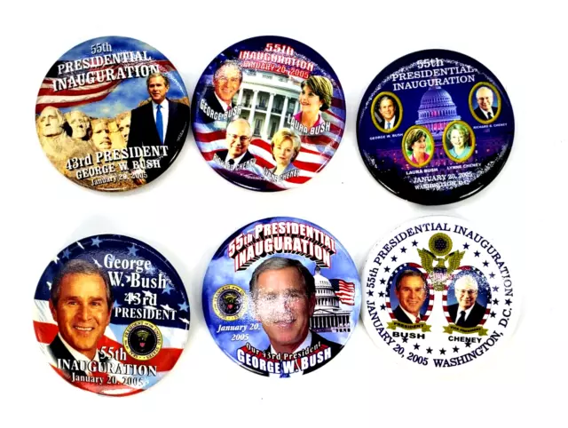 https://www.picclickimg.com/W7oAAOSw3BhlKOoy/Lot-of-6-George-W-Bush-2005-Presidential.webp