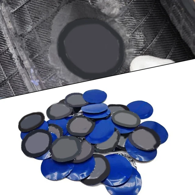 Kit De Réparation De Pneus 50 Pièces - Clous En Caoutchouc Pour Crevaison - Compatible Voitures, Vélos, Scooters