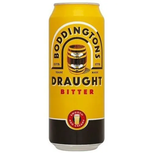 Boddingtons Draught Bitter Can 24 X 440Ml Medium-Bodied Pale Ale English Beer