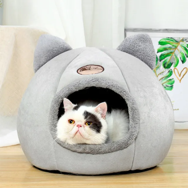 1Pc cat cushion cat cushion winter warm pet cat cozy tent house Hunde Betten