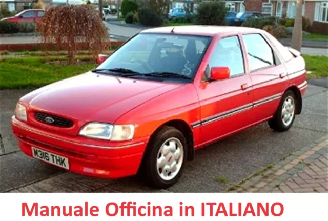 FORD ESCORT IV V VI (1990/2000) Manuale Officina Riparazione ITALIANO