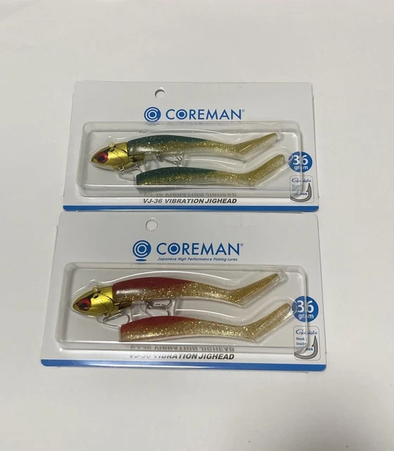 COREMAN•VJ-36•VIBRATION.JIGHEAD✖⑧ CORE MAN VJ-36 Vibration Jig Head PH Kaimura Pearl Used