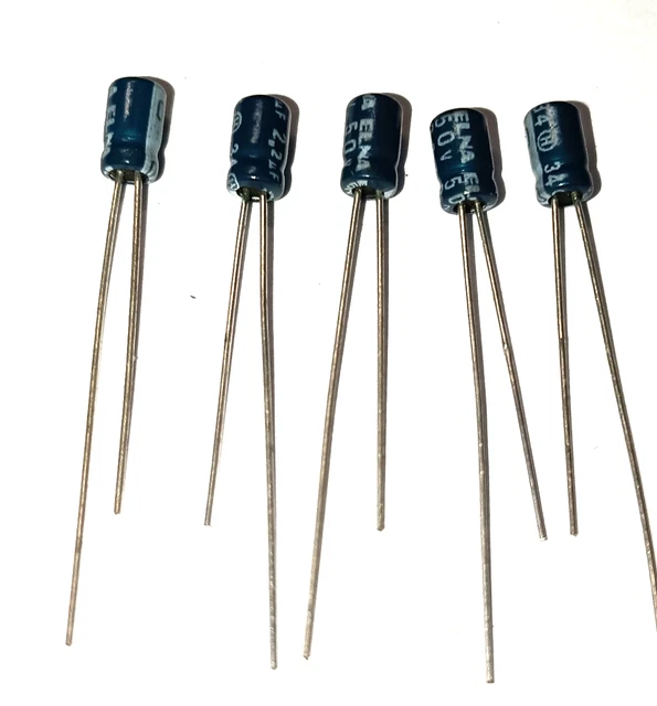 10 X CONDENSATORE Elettrolitico ELNA 2200 UF 50V RoHS (no - Foto 3