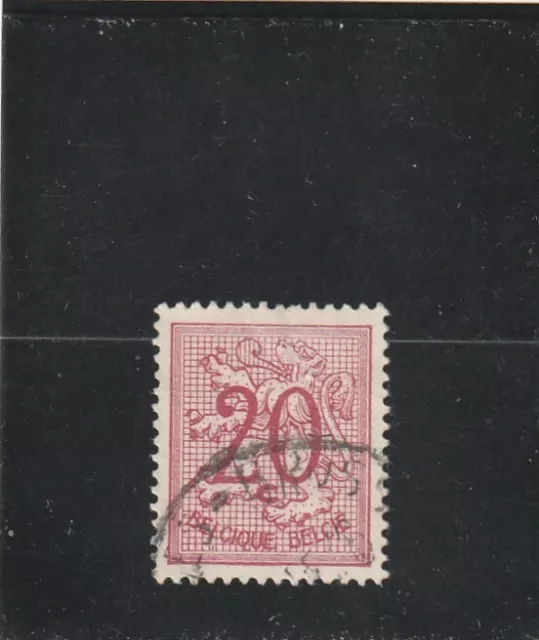 L6123 BELGIQUE N° Y&T 851 de 1951 " Lion Heraldique "  Oblitéré