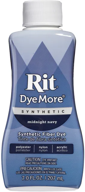 Rit Dye More Synthetic 7oz-Midnight Navy 020-640