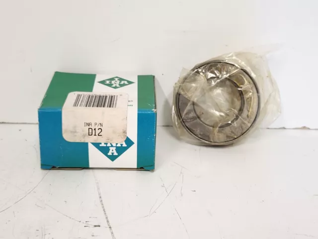 New In Box! Ina Steel Thrust Ball Bearing D12