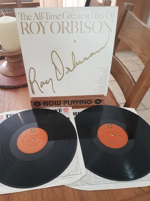 ROY ORBISON All Time Greatest Hits Of 12" Vinyl DOUBLE LP 1972 1st UK Press ROY ORBISON All Time Greatest Hits Of 12" Vinyl DOUBLE LP 1972 1st UK Press