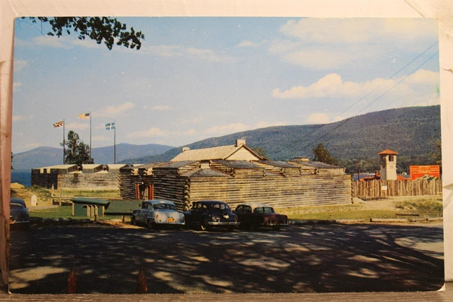 New York NY Lake George Fort William Henry Postcard Old Vintage Card View Postal