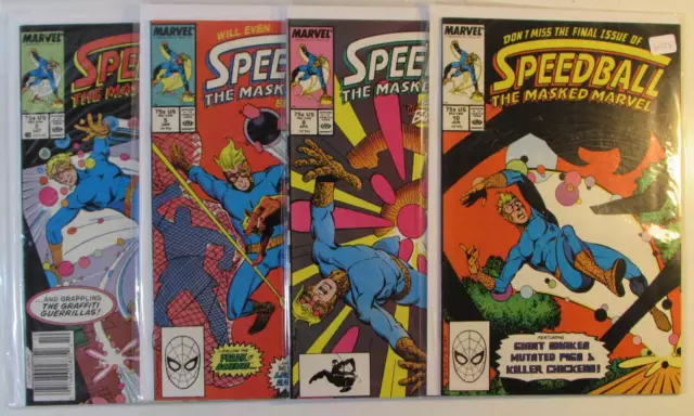 Speedball (1988) #2, Comic Issues