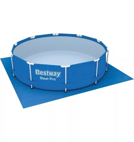 Tapiz de suelo protector 335x335cm para piscina con Diámetro 305cm Bestway 58001
