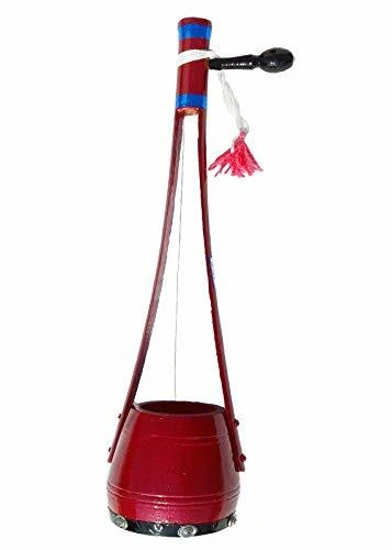 Professionnel Ektaraa Bois Pour Indien Folk Et Classique Musique, 50.8cm (Rouge)
