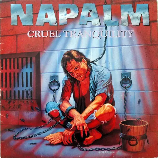 Napalm Cruel Tranquility NEAR MINT Steamhammer Vinyl LP