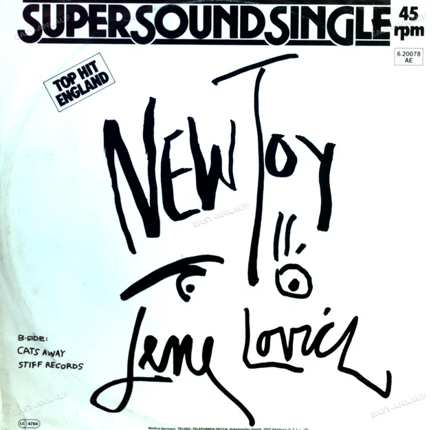 Lene Lovich - New Toy GER 12" Maxi 1981 (VG+/VG) 6.20078 AE .