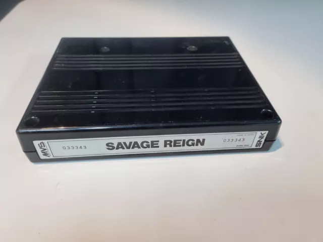 Neo Geo MVS, Savage Reign, Only Cassette, No Artset or Marquee. (033343)