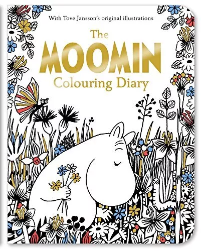 The Moomin Colouring Diary by Tove Jansson (Paperback 2017)