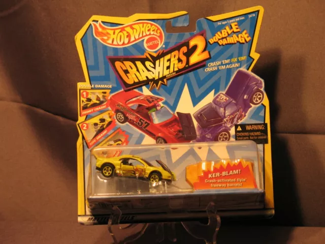 HOT WHEELS - Crashers 2 - Double Damage - Crash & Smash - 1999