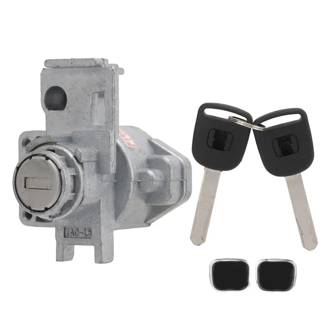 FIT HOT CAR Left Driver Side Door Lock Cylinder With 2 Keys 72185TA0A01 ...