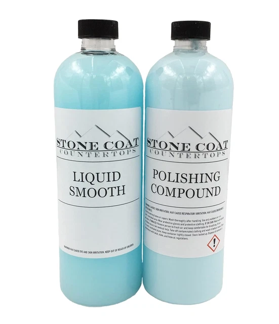 Polishing & Cleaning Kit for Epoxy Resin Stone Coat Countertops – Remove from