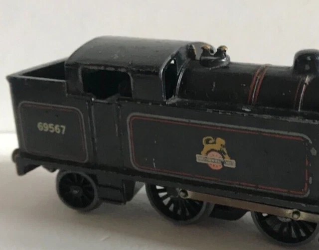 Hornby Meccano Ltd Edl17 Metal Black Loco 69567 Br Spares Or Repair Dublo ? 2