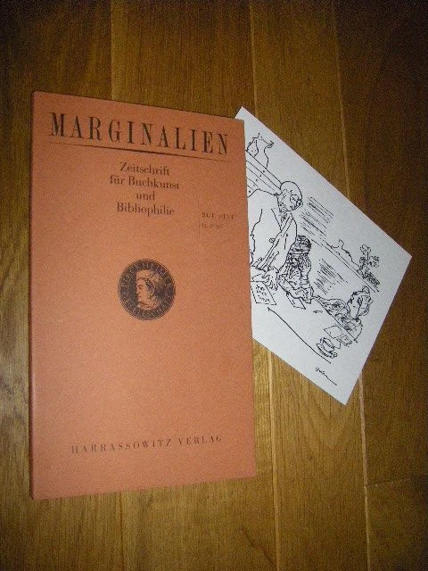 Marginalien. Zeitschrift für Buchkunst und Bibliophilie. 201. Heft (1, 2011) (mi