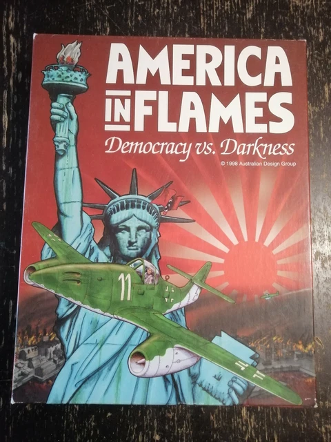 Kit D'extension America In Flames - Wargame Démocratie Vs Ténèbres - Occasion