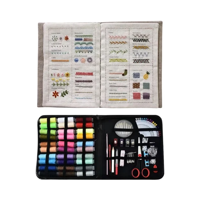 Creative Mini Sewing Book,Elevate Your Sewing Skills,DIY Creative Mini Sewing Card Set,Learn A Variety of Sewing Techniques,for Embroidery and Sewing Enthusiasts (1