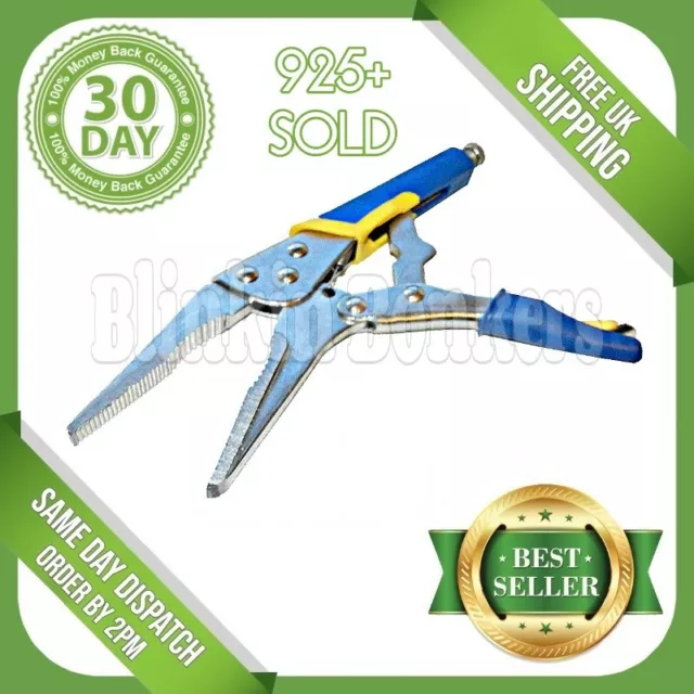 9" Long Nose Mole Grips Self Locking Pliers Vice Adjustable Large Wrench Clamp