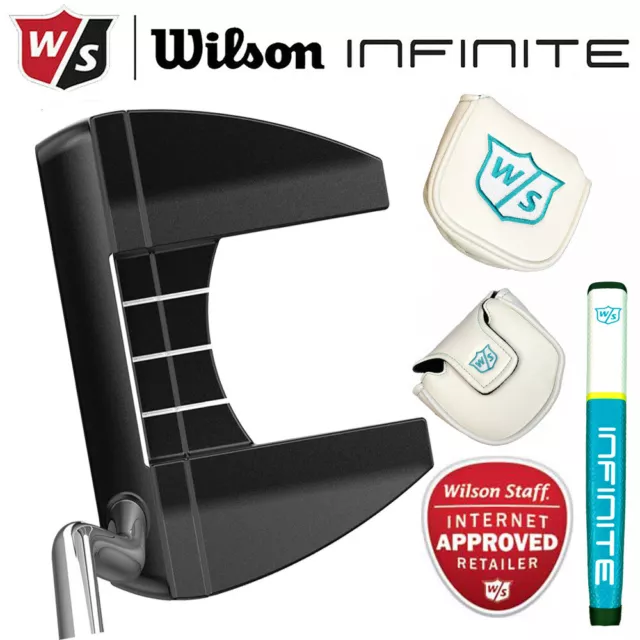 Wilson Staff Infinite 'Buck Town' Putter Damen 33 Zoll - NEU! 2022 (inc H/Abdeckung)