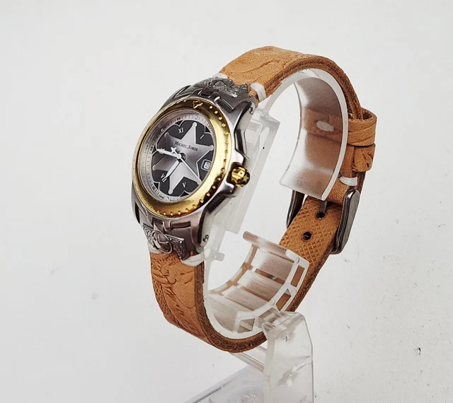 Michel Jordi Spirit of the West 7200 Watch Women 29mm Bull Dial Date New Battery MICHEL JORDI SPIRIT of the West 7200 Watch Women 29mm Bull  main image 2