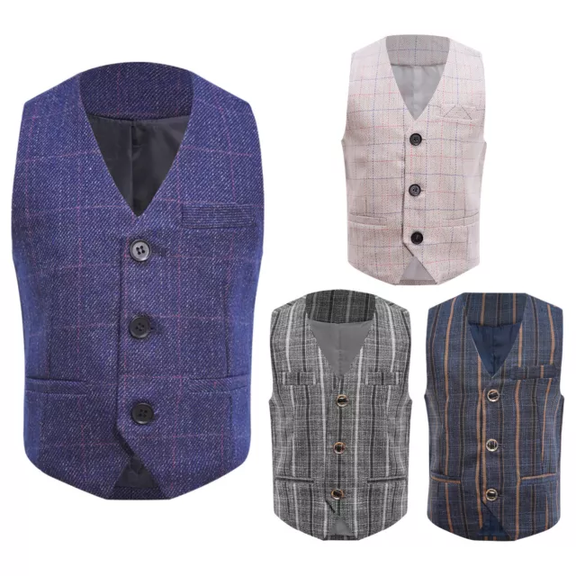 Gilet bambini ragazzi borse decorative gilet abito matrimonio top traspirante
