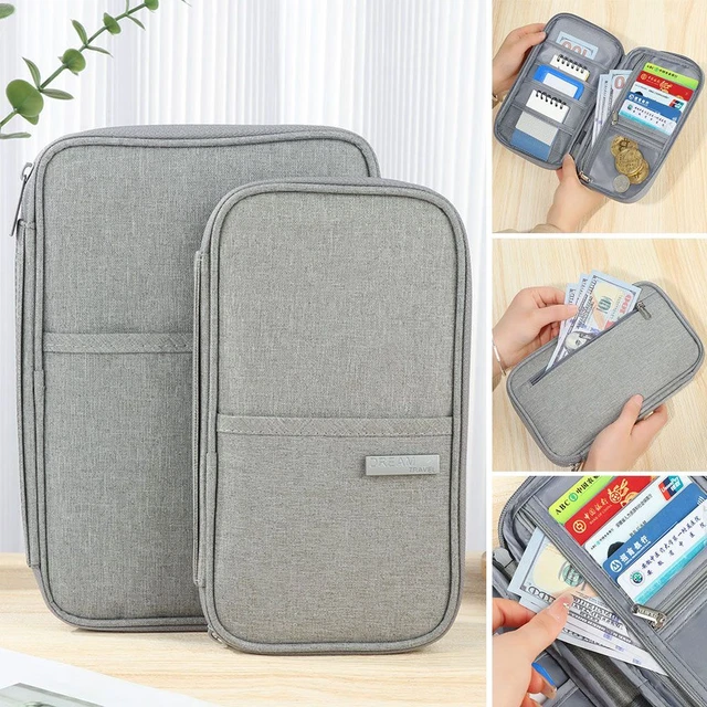 Portapassaporto Organizer Con Elastico – Viaggia Organizzato E Con Stile!