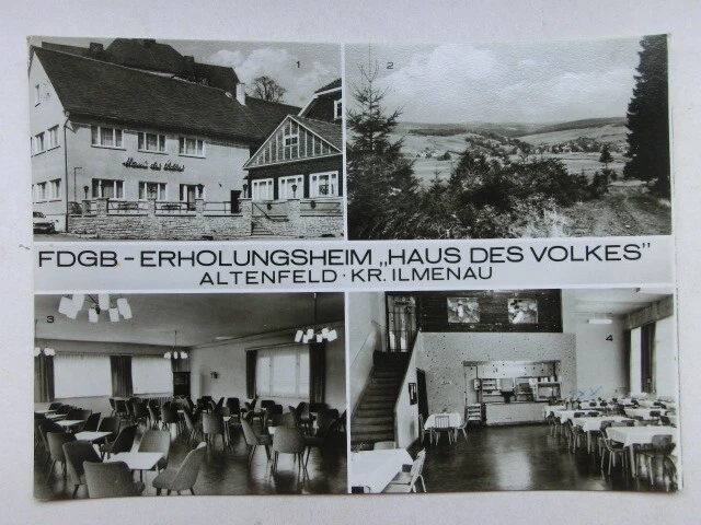 Alte AK Altenfeld FDGB Erholungsheim [aN626]