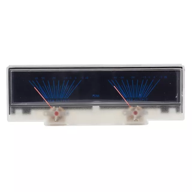 Accurate VU Meter Audio Level DB Meter with White Light for Amplifier Panel