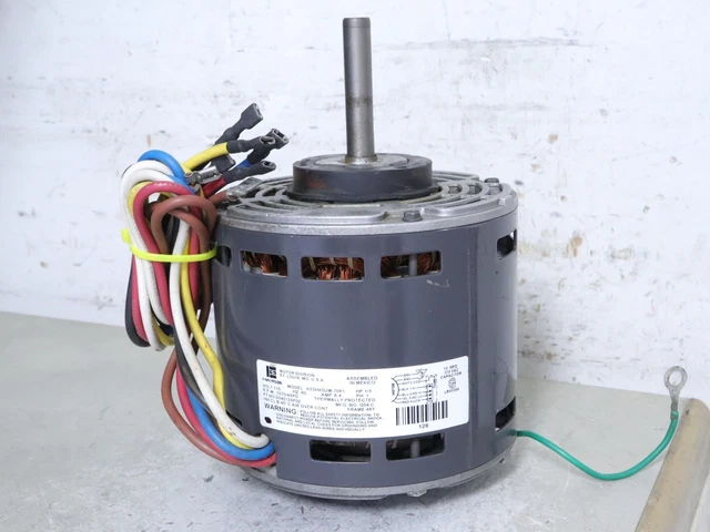 Moteur De Ventilateur De Fournaise US Motors K55HXMKS-0549 - 115V, 1/2HP, 1075 RPM, 4 Vitesses - Occasion