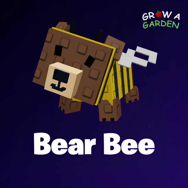 Bear Bee Pet For Roblox Grow A Garden (GAG) - Fast Delivery, Cheap Virtual Pet